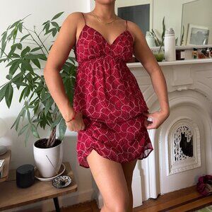 Casual Red Dress